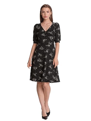 Vive Maria Classic Reverie Damen A-Linien-Kleid schwarz Allover, Größe:L von Vive Maria