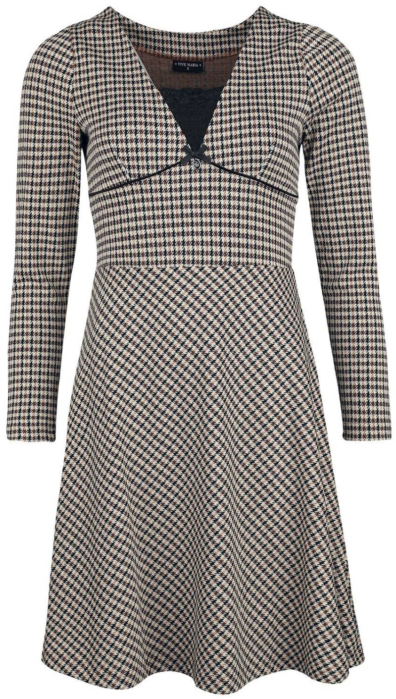 Vive Maria Dandy Time Dress Kurzes Kleid schwarz beige in M von Vive Maria