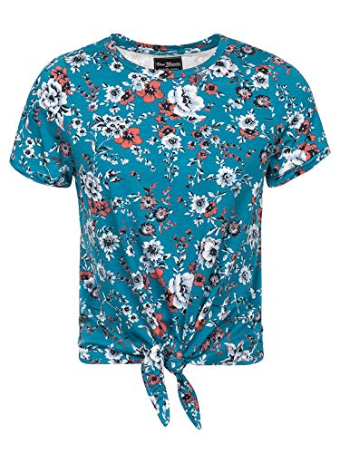 Vive Maria Flower Day Shirt Azure Allover, Größe:S von Vive Maria