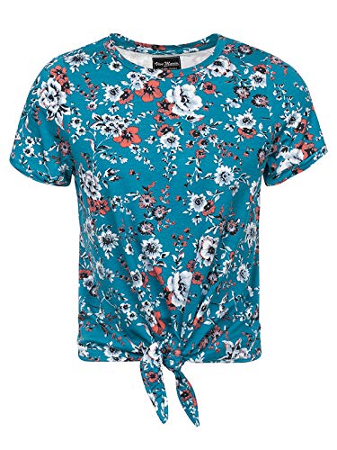 Vive Maria Flower Day Shirt Azure Allover, Größe:XXL von Vive Maria