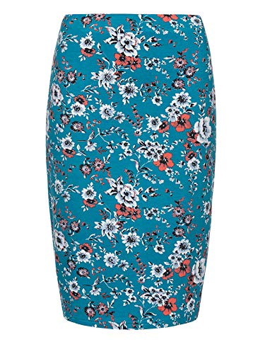 Vive Maria Flower Garden Rock Azure Allover, Größe:M von Vive Maria