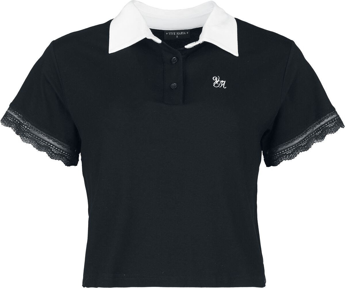 Vive Maria French Love T-Shirt schwarz in XXL von Vive Maria