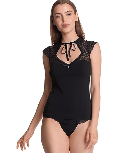 Vive Maria Ladylove Damen Spitzentop schwarz, Größe:XS von Vive Maria