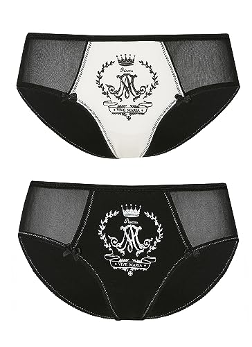 Vive Maria Like A Princess Damen Panty-Set Creme/schwarz, Größe:L von Vive Maria