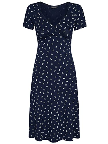 Vive Maria Ma Mer Damen A-Linien-Kleid blau Allover, Größe:XS von Vive Maria