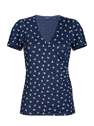 Vive Maria Mer D'Été Damen Wickelshirt blau Allover, Größe:L von Vive Maria