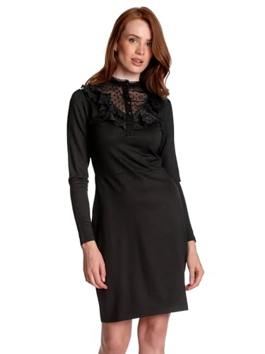 Vive Maria Montmartre Black Damen Jerseykleid schwarz Allover, Größe:L von Vive Maria