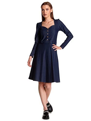 Vive Maria Nevada Girl Denim Damen Kleid blau, Größe:L von Vive Maria