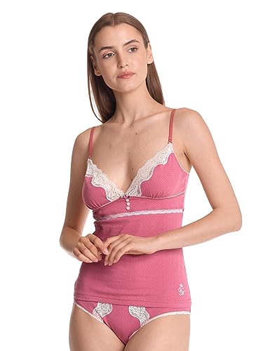 Vive Maria Pink Princess Damen Wäscheset: Top mit Panty pink, Größe:L von Vive Maria