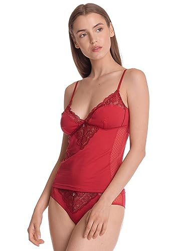 Vive Maria Red Boudoir Damen Wäscheset: Top mit Panty rot, Größe:L von Vive Maria