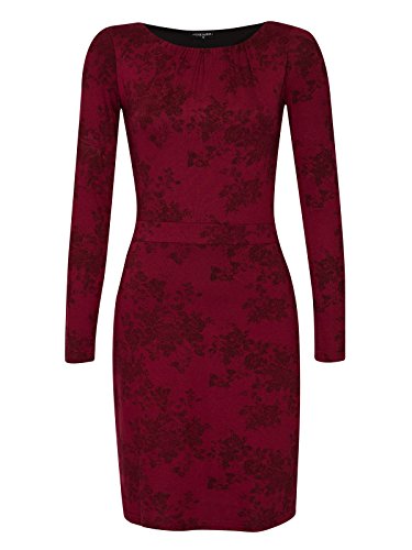 Vive Maria Red Roses Forever Kleid rot Allover-Print, Größe:S von Vive Maria