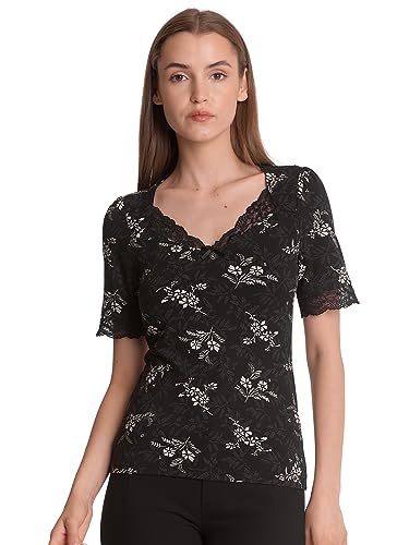 Vive Maria Reverie Lace Damen Spitzenshirt schwarz Allover, Größe:XXL von Vive Maria