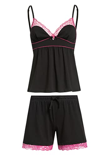 Vive Maria Sugar Girl Damen Pyjama schwarz, Größe:XL von Vive Maria