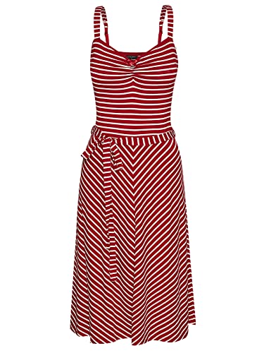 Vive Maria Summer Capri Damen Trägerkleid rot Allover, Größe:L von Vive Maria