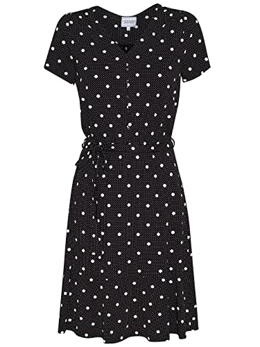 Vive Maria Sweet Maria Damen A-Linien-Kleid schwarz Allover, Farben:schwarz Allover, Größe:L von Vive Maria