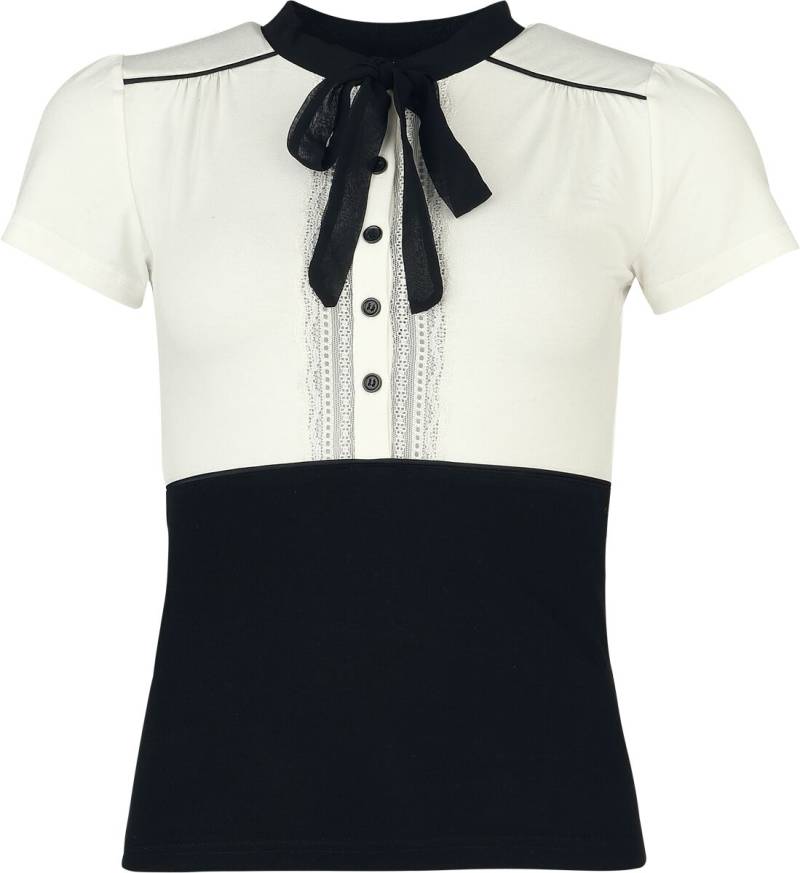 Vive Maria T-Shirt - French Love - S bis XXL - für Damen - Größe L - schwarz/altweiß von Vive Maria