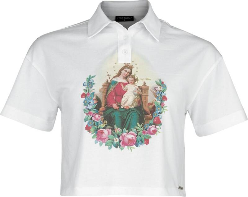 Vive Maria T-Shirt - Maria and Child - S bis XXL - für Damen - Größe XL - weiß von Vive Maria