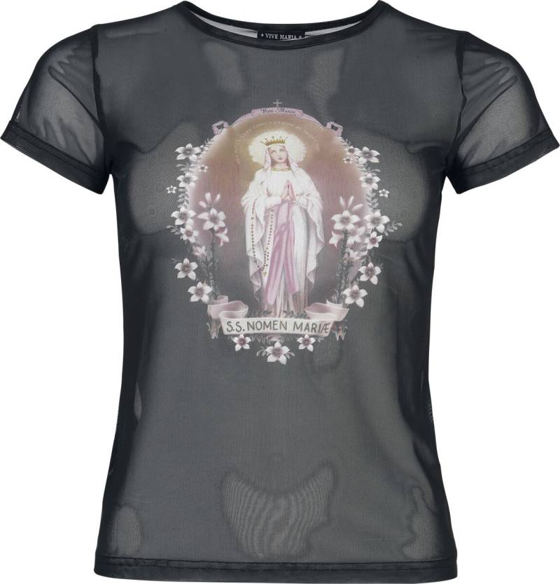 Vive Maria T-Shirt - Pray and Love - S bis XXL - für Damen - Größe S - schwarz von Vive Maria