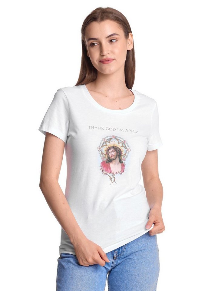 Vive Maria T-Shirt Thank God Jesus von Vive Maria