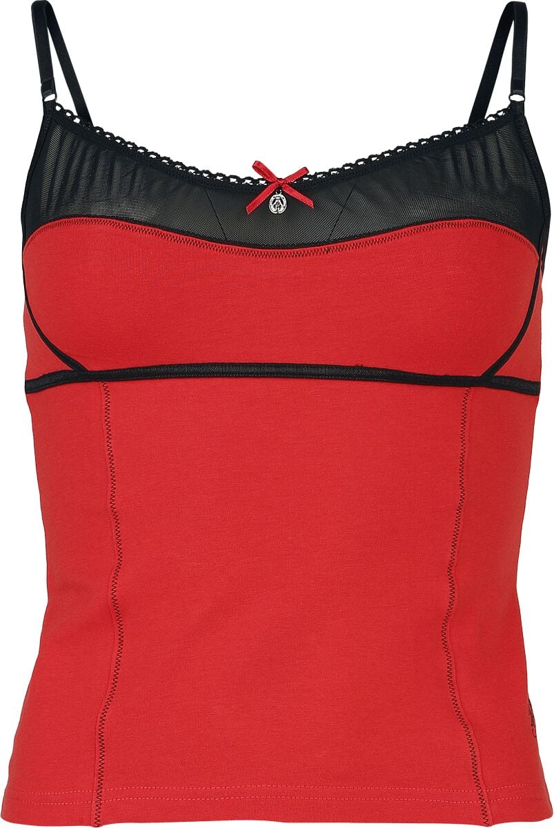 Vive Maria Top - Coquette - S bis XXL - für Damen - Größe XL - rot von Vive Maria