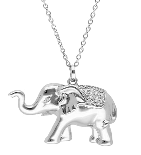 Viventy Damen-Kette 925 Silber Collier Elefant 785972 von Viventy