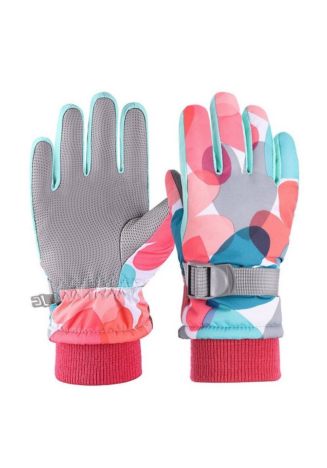 Vivi Idee Skihandschuhe Kinder Winterhandschuhe Schneehandschuhe Wintersport Snowboard Skifahren für Junge mädchen 4-13 Jahre von Vivi Idee