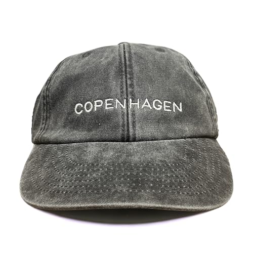 Vivian Flytrap Unisex Copenhagen Gewaschen Bestickt Dad Baseballkappe - Black von Vivian Flytrap