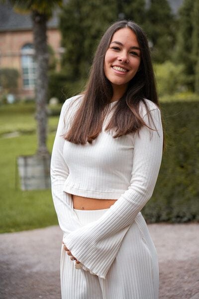 Vivien Joy Femininer Strickpullover - Lya Crop Pulli von Vivien Joy