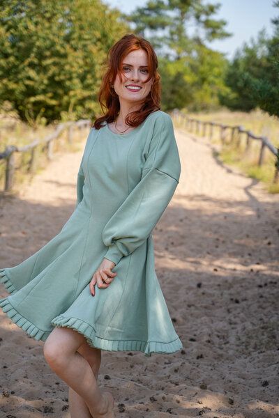 Vivien Joy Gemütliches Wohlfühlkleid - Kayla Kleid von Vivien Joy