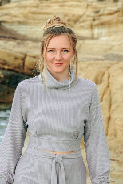 Vivien Joy Kurzer Rollkragenpullover - Aila Crop Pulli von Vivien Joy