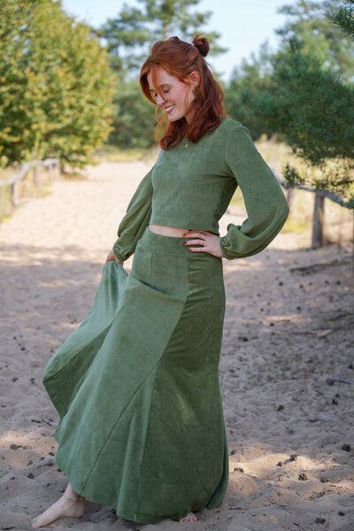 Vivien Joy Langer Cordrock mit Schwung - Marleen Rock Vivien Joy Langer Cordrock mit Schwung - Marleen Rock von Vivien Joy