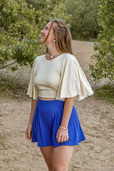 Vivien Joy Luftige Sommershorts - Farrah Flower Shorts von Vivien Joy