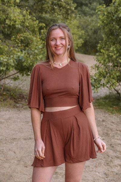 Vivien Joy Luftige Sommershorts - Farrah Flower Shorts von Vivien Joy