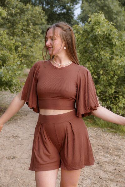 Vivien Joy Luftige Sommershorts - Farrah Flower Shorts von Vivien Joy