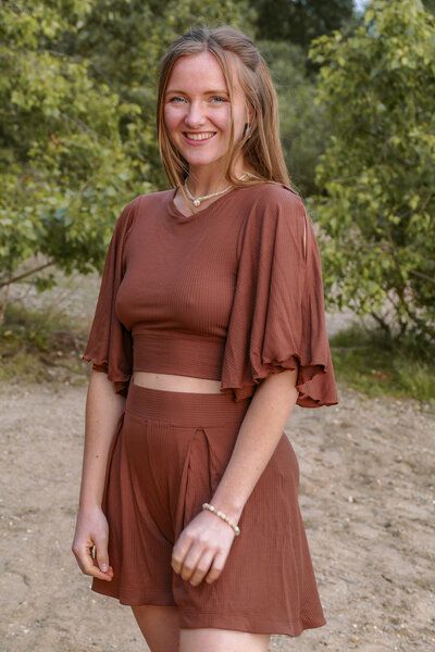 Vivien Joy Luftige Sommershorts - Farrah Flower Shorts von Vivien Joy