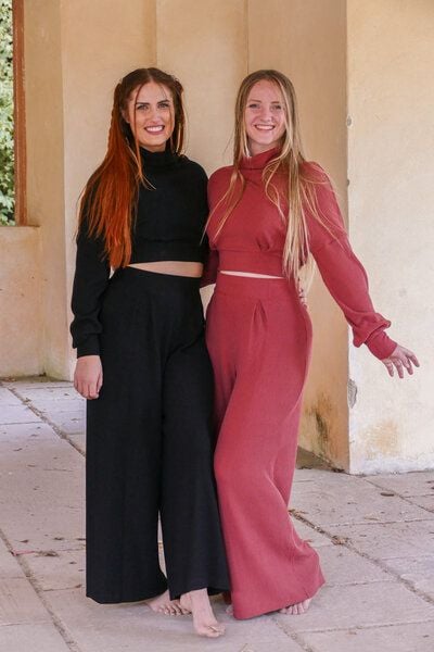 Vivien Joy Wide Leg Pants - Aila Comfy Pants von Vivien Joy