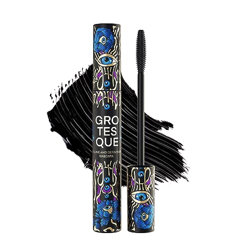 Vivienne Sabo Gigantic Volume Mascara - Grotesque - Wasserresistente Mascara für langanhaltende, getrennte Wimpern & intensives Volumen - Dünne Präzisionsbürste - 9 ml von VIVIENNE SABO
