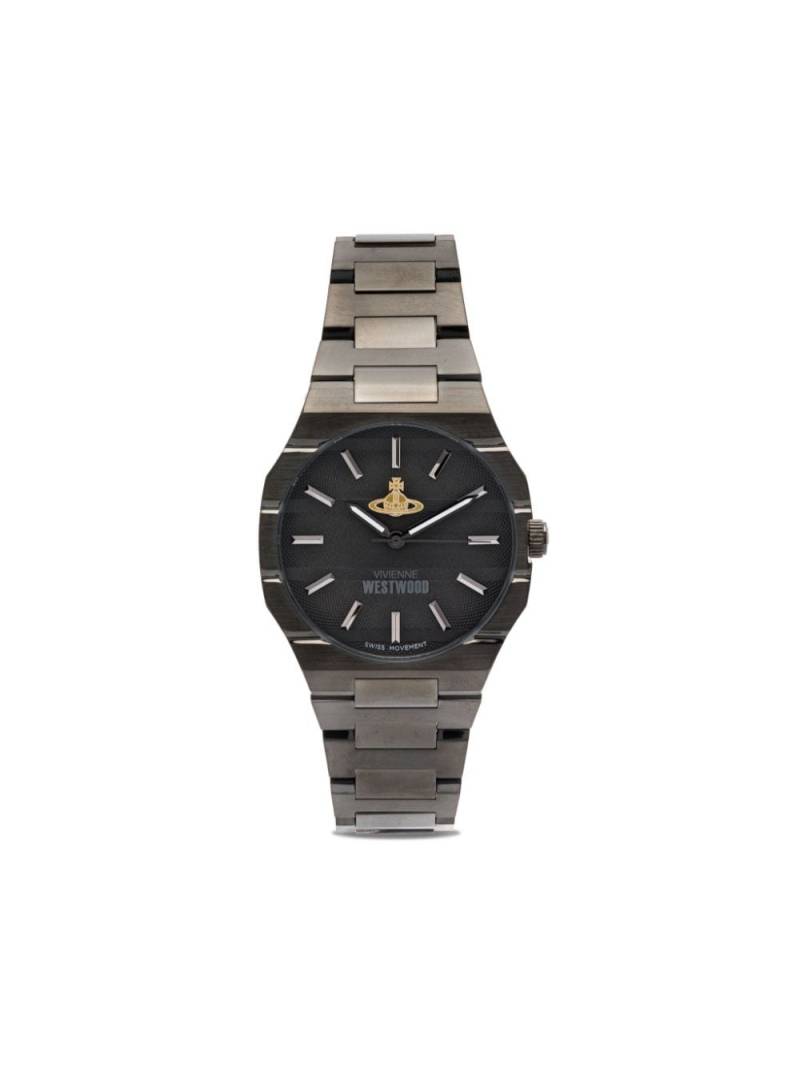 Vivienne Westwood Bank Armbanduhr 37mm - Grau von Vivienne Westwood