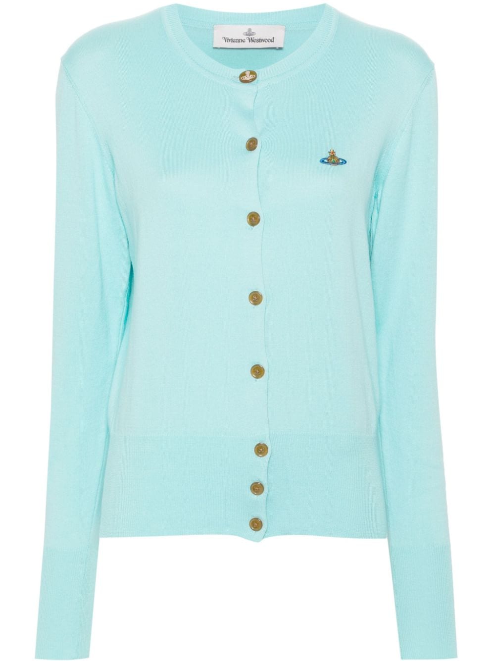 Vivienne Westwood Cardigan mit Orb-Stickerei - Blau von Vivienne Westwood