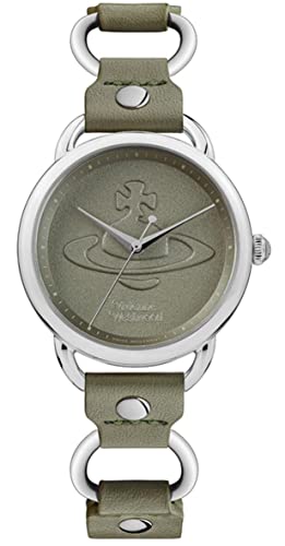 Vivienne Westwood Damen Analog Quarz Uhr mit Leder Armband VV163OLSL