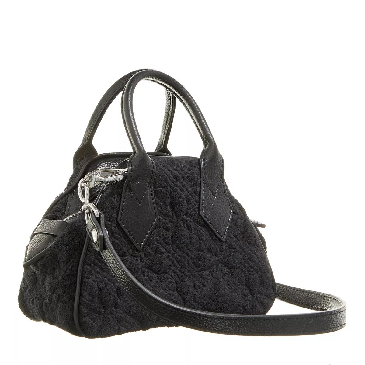 Vivienne Westwood Crossbody Bags - Towelling Mini Yasmine - Gr. unisize - in Schwarz - für Damen von Vivienne Westwood