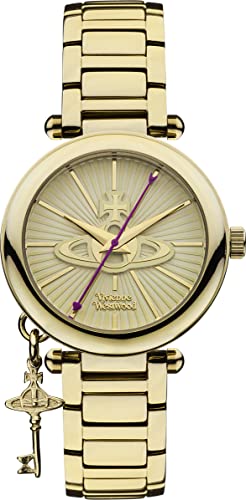 Vivienne Westwood Damen-Armbanduhr Kensington II Analog Quarz Edelstahl VV006KGD Vivienne Westwood Damen-Armbanduhr Kensington II Analog Quarz Edelstahl VV006KGD von Vivienne Westwood