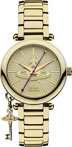 Vivienne Westwood Damen-Armbanduhr Kensington II Analog Quarz Edelstahl VV006KGD von Vivienne Westwood