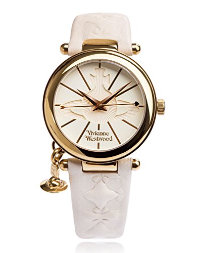 Vivienne Westwood Damen-Armbanduhr Orb II Analog Quarz VV006WHWH von Vivienne Westwood