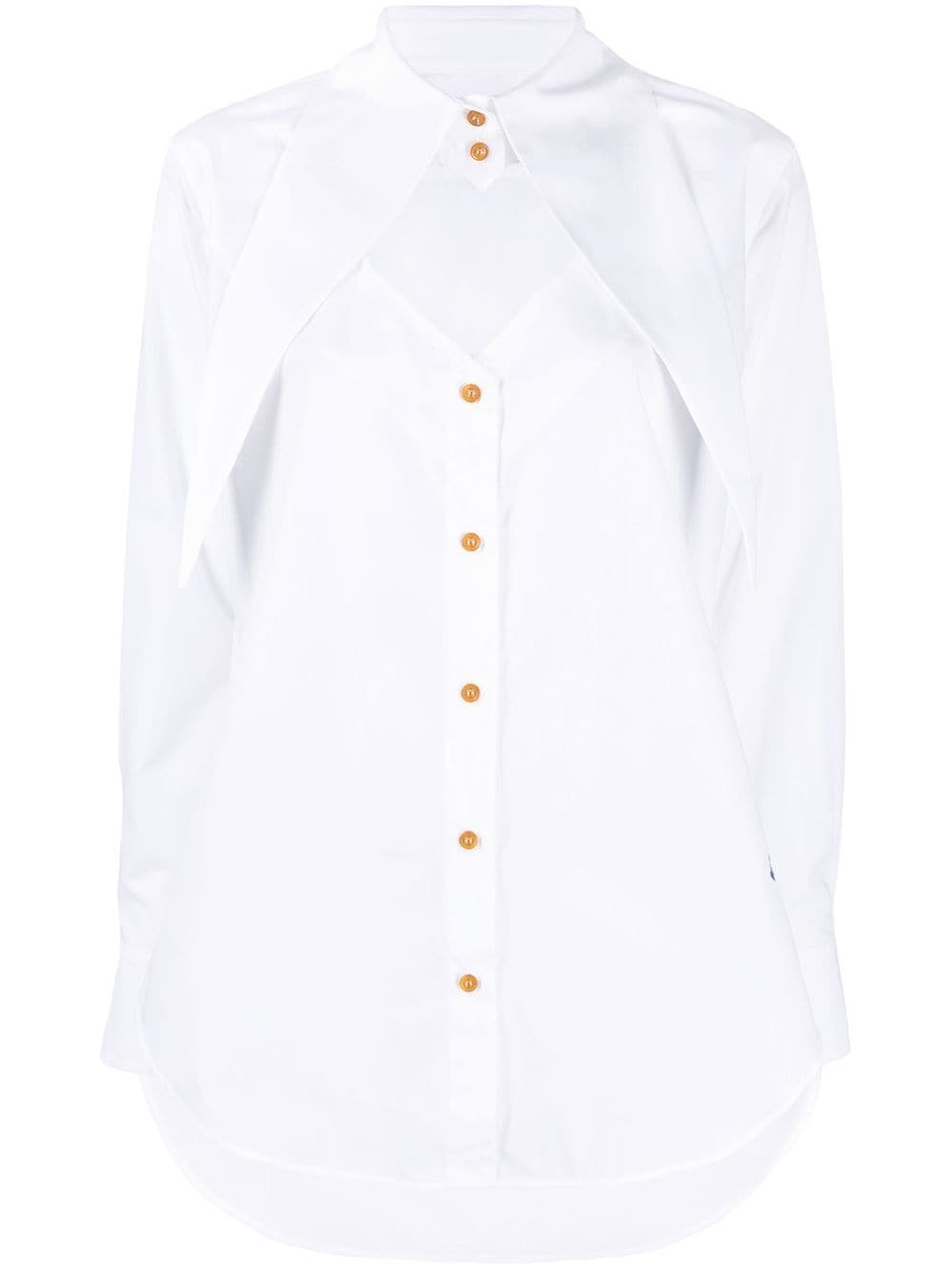 Vivienne Westwood Hemd im Deconstructed-Look - Weiß von Vivienne Westwood