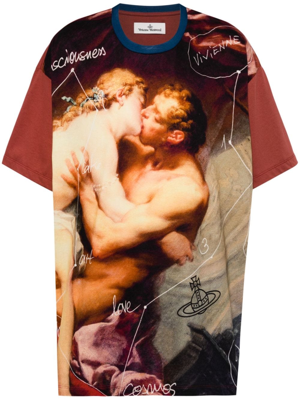 Vivienne Westwood Kiss T-Shirt - Rot von Vivienne Westwood