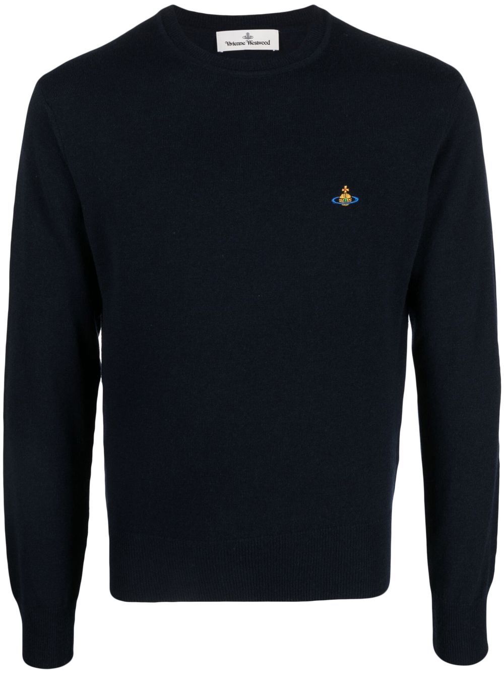 Vivienne Westwood Pullover mit Logo-Stickerei - Blau von Vivienne Westwood