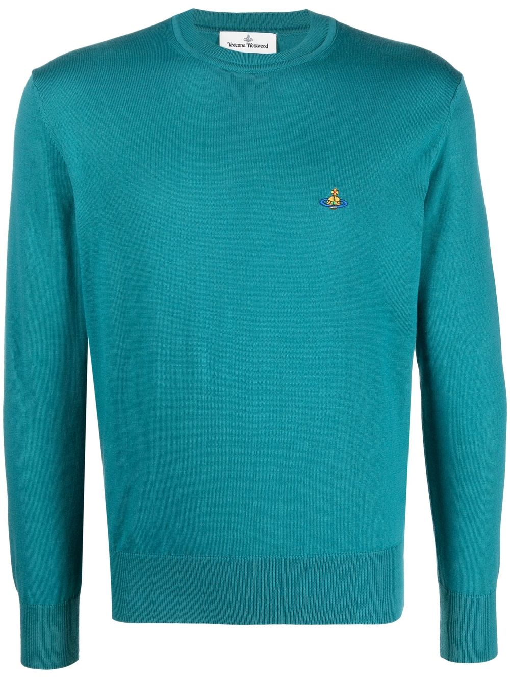 Vivienne Westwood Pullover mit Orb-Stickerei - Blau von Vivienne Westwood