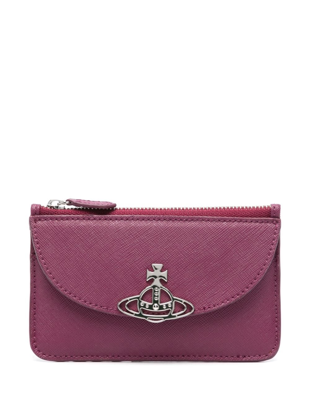 Vivienne Westwood Kartenetui mit Orb-Motiv - Violett von Vivienne Westwood