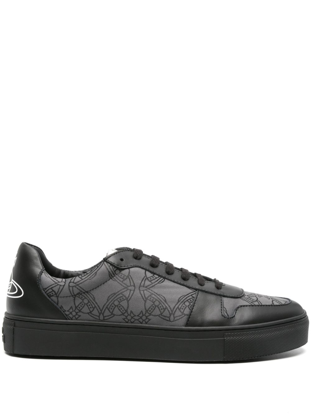 Vivienne Westwood Sneakers mit Orborama-Jacquardmuster - Schwarz von Vivienne Westwood